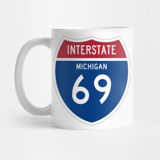 Interstate 69 Michigan Mug